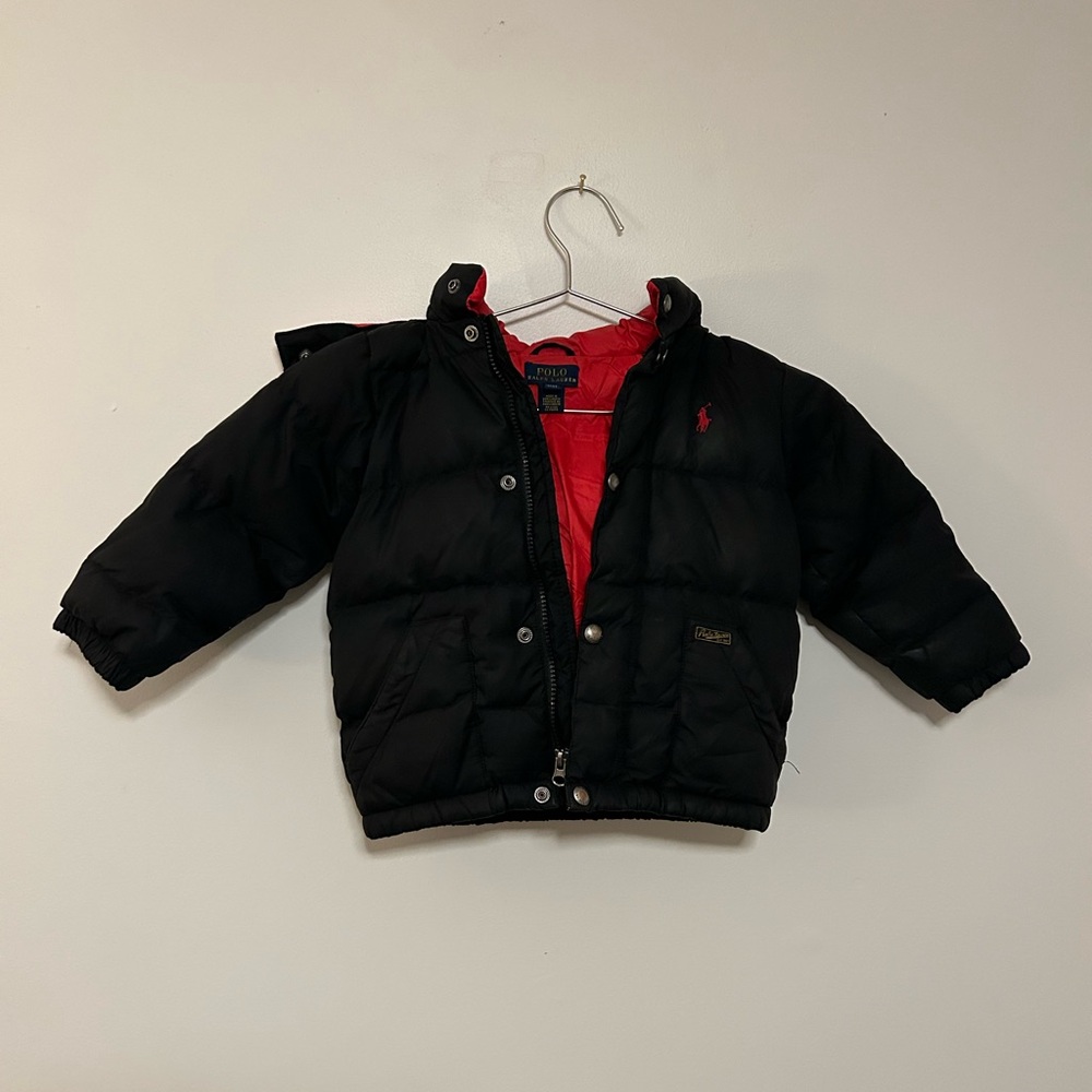 Polo Ralph Lauren Red Puffer Jacket